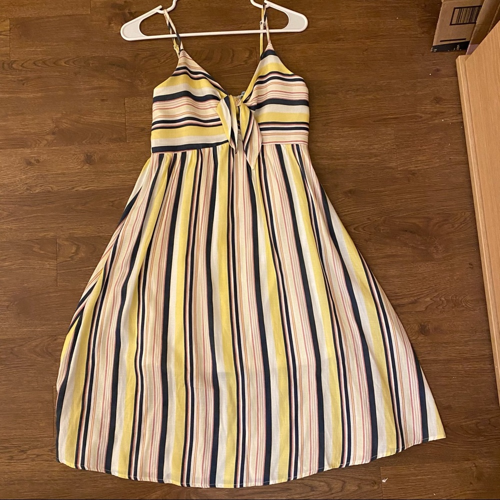 BohoBlue Maxi Striped Dress